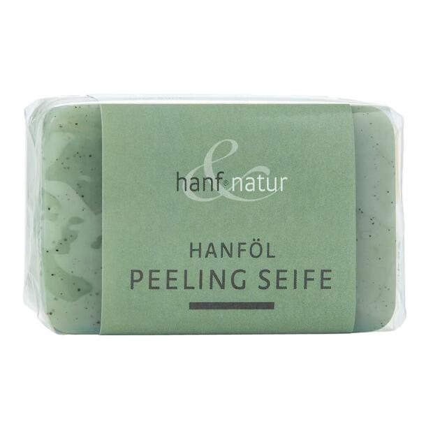 Hanföl Peeling Seife